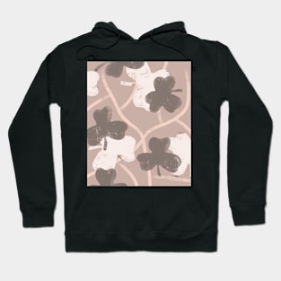 Pastel shamrock pattern Hoodie